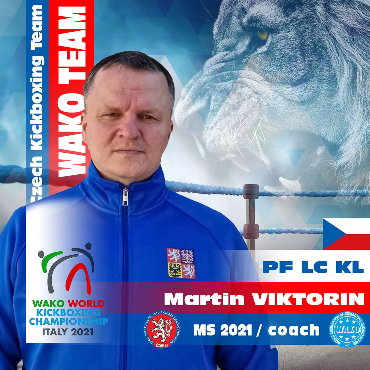 Trenér Martin Viktorin.